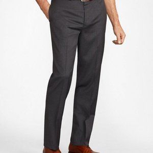 Brooks Brothers Grey Wool Trousers, Madison Fit, 40x34